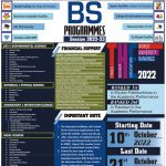 Peshawar University UOP Undergraduate Admission 2022 in BS Programs